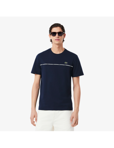 Lacoste - T-Shirt Cotone Blu Scuro Prezzo 70,00