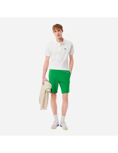 Lacoste - Shorts Cotone Verde Prezzo 85,00