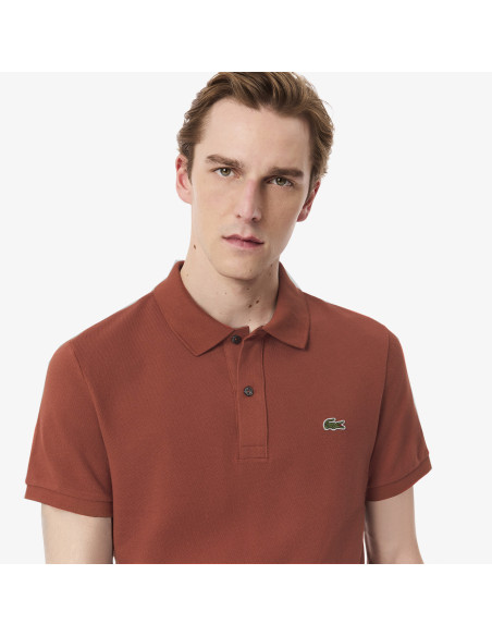 Lacoste - Polo Uomo Slim Fit Ruggine Prezzo 110,00