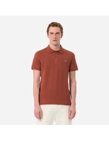 Lacoste - Polo Uomo Slim Fit Ruggine Prezzo 110,00