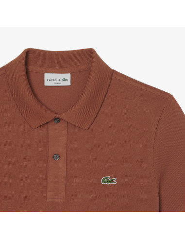 Lacoste - Polo Uomo Slim Fit Ruggine Prezzo 110,00