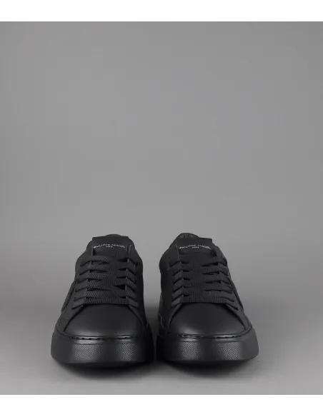 Philippe Model \ Sneakers Uomo New Temple Pelle Nero Prezzo 320,00