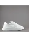 Philippe Model \ Sneakers Uomo New Temple Pelle Bianco Prezzo 320,00