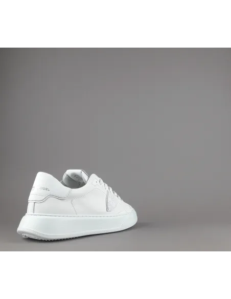 Philippe Model \ Sneakers Uomo New Temple Pelle Bianco Prezzo 320,00