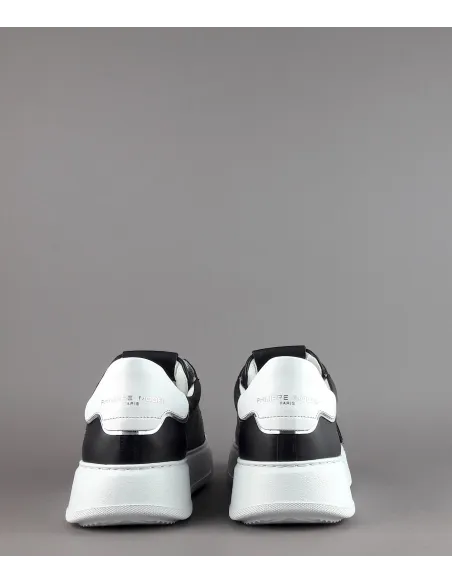 Philippe Model \ Sneakers Uomo New Temple Pelle Nero Prezzo 320,00