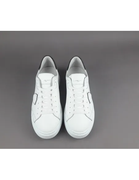 Philippe Model \ Sneakers Uomo New Temple Pelle Bianco Spoiler Crackle' Prezzo 320,00