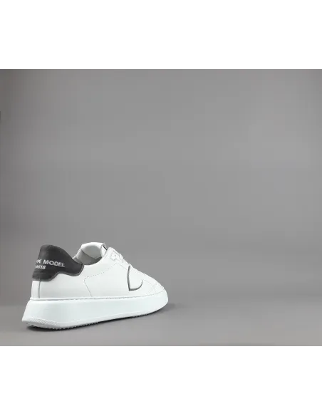 Philippe Model \ Sneakers Uomo New Temple Pelle Bianco Spoiler Crackle' Prezzo 320,00