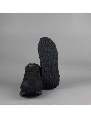 Philippe Model \ Sneakers Uomo New Tropez Camoscio Tela Nero Prezzo 295,00