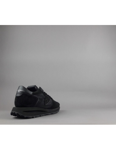 Philippe Model \ Sneakers Uomo New Tropez Camoscio Tela Nero Prezzo 295,00