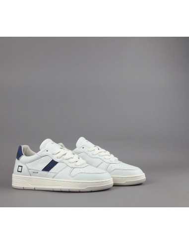 D.A.T.E. \ Sneakers Court Uomo Pelle Bianco Prezzo 200,00