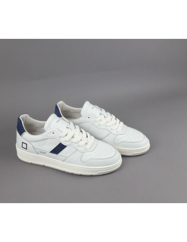 D.A.T.E. \ Sneakers Court Uomo Pelle Bianco Prezzo 200,00
