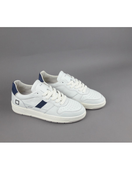 D.A.T.E. \ Sneakers Court Uomo Pelle Bianco Prezzo 200,00