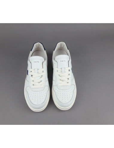 D.A.T.E. \ Sneakers Court Uomo Pelle Bianco Prezzo 200,00