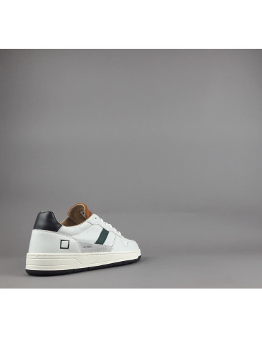 D.A.T.E. \ Sneakers Court Uomo Pelle Bianco Prezzo 185,00