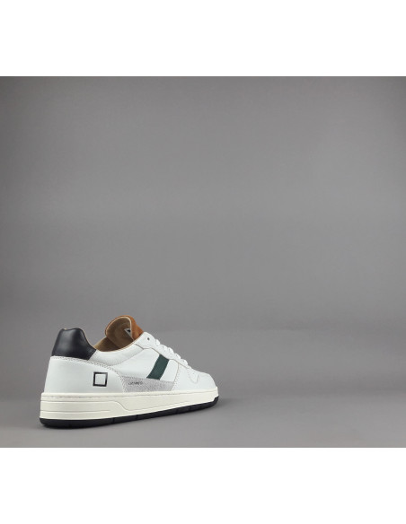 D.A.T.E. \ Sneakers Court Uomo Pelle Bianco Prezzo 185,00