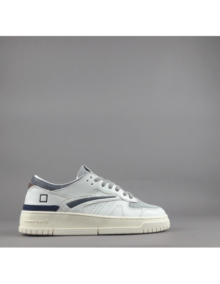 D.A.T.E. \ Sneakers Torneo Uomo Pelle Bianco Prezzo 195,00