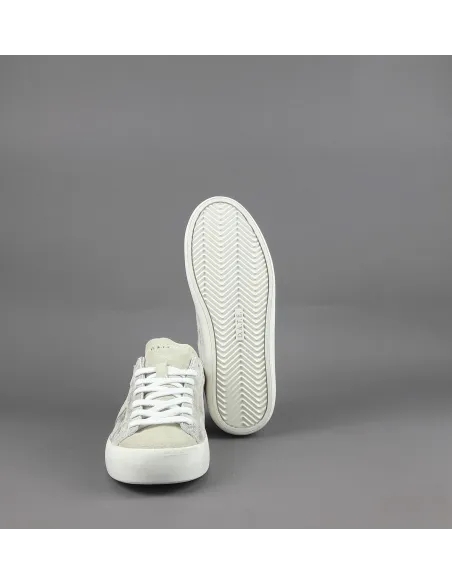 D.A.T.E. \ Sneakers Hill Low Donna Pelle Platino Prezzo 175,00