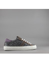 D.A.T.E. \ Sneakers Hill Low Donna Glitter Antracite Prezzo 175,00