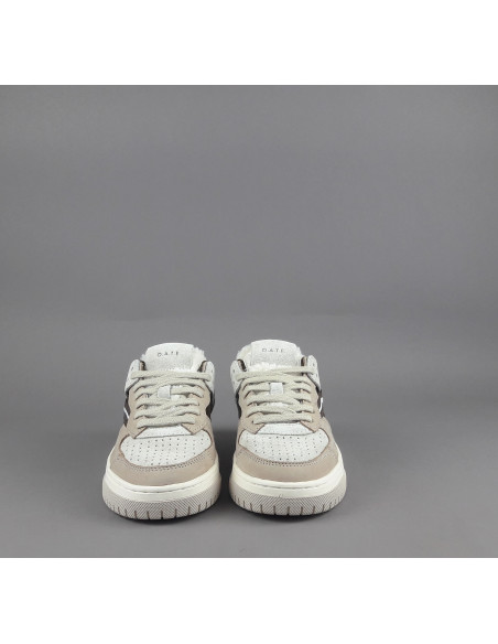 D.A.T.E. \ Sneakers Torneo Pop Donna Camoscio Beige Prezzo 195,00
