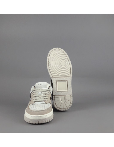 D.A.T.E. \ Sneakers Torneo Pop Donna Camoscio Beige Prezzo 195,00