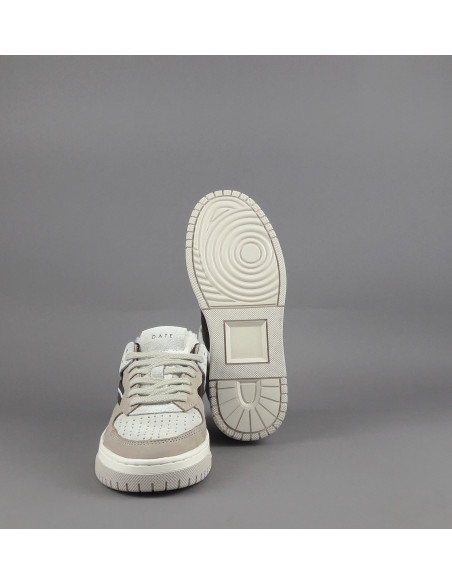 D.A.T.E. \ Sneakers Torneo Pop Donna Camoscio Beige Prezzo 195,00