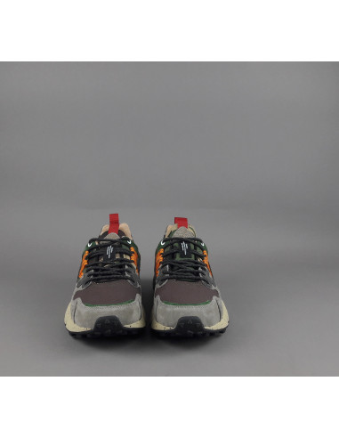 Flower Mountain \ Sneakers Uomo Yamano 3 Camoscio Tela Grigio Scuro Prezzo 235,00