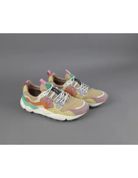 Flower Mountain \ Sneakers Donna Yamano 3 Camoscio Tela Rosa Giallo Prezzo 205,00