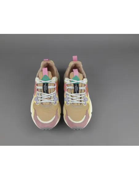 Flower Mountain \ Sneakers Donna Yamano 3 Camoscio Tela Rosa Giallo Prezzo 205,00
