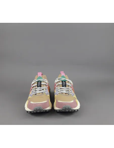 Flower Mountain \ Sneakers Donna Yamano 3 Camoscio Tela Rosa Giallo Prezzo 205,00