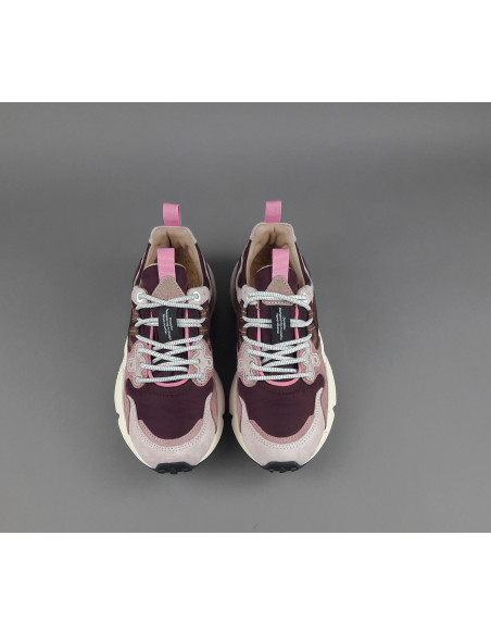 Flower Mountain \ Sneakers Donna Yamano 3 Camoscio Tela Rosa Antico Wine Prezzo 205,00