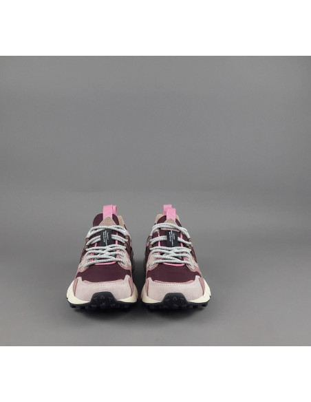 Flower Mountain \ Sneakers Donna Yamano 3 Camoscio Tela Rosa Antico Wine Prezzo 205,00