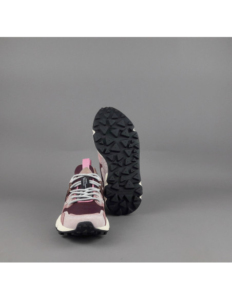 Flower Mountain \ Sneakers Donna Yamano 3 Camoscio Tela Rosa Antico Wine Prezzo 205,00