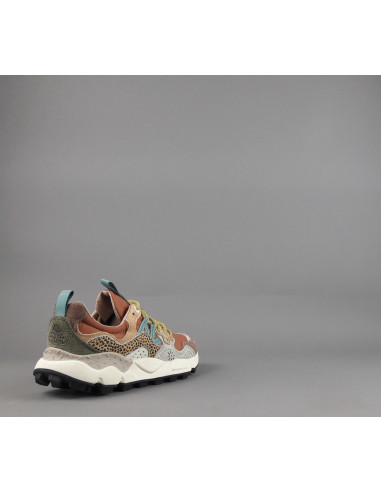 Flower Mountain \ Sneakers Donna Yamano 3 Camoscio Tela Marrone Talpa Prezzo 215,00