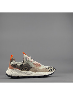 Flower Mountain \ Sneakers Donna Yamano 3 Camoscio Tela Beige Talpa Prezzo 210,00