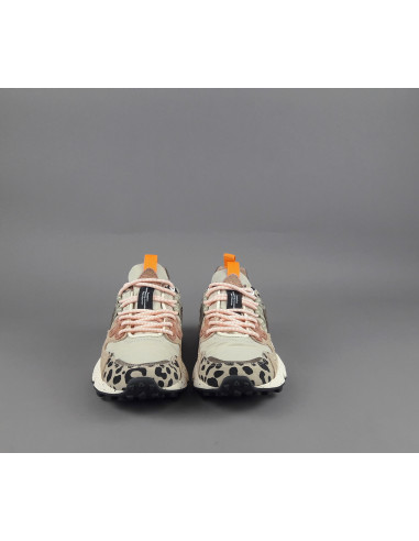 Flower Mountain \ Sneakers Donna Yamano 3 Camoscio Tela Beige Talpa Prezzo 210,00