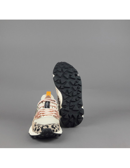 Flower Mountain \ Sneakers Donna Yamano 3 Camoscio Tela Beige Talpa Prezzo 210,00
