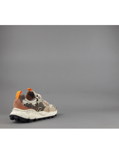 Flower Mountain \ Sneakers Donna Yamano 3 Camoscio Tela Beige Talpa Prezzo 210,00