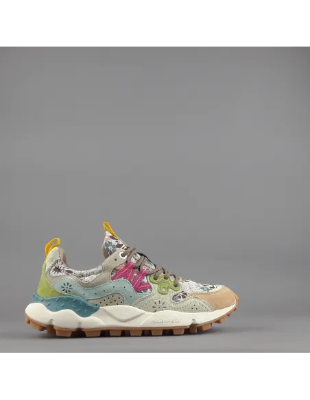Flower Mountain \ Sneakers Donna Yamano 3 Camoscio Tela Ghiaccio Nude Prezzo 215,00