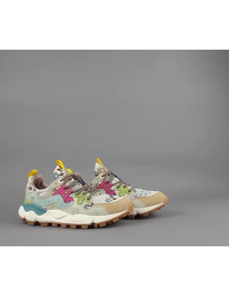 Flower Mountain \ Sneakers Donna Yamano 3 Camoscio Tela Ghiaccio Nude Prezzo 215,00