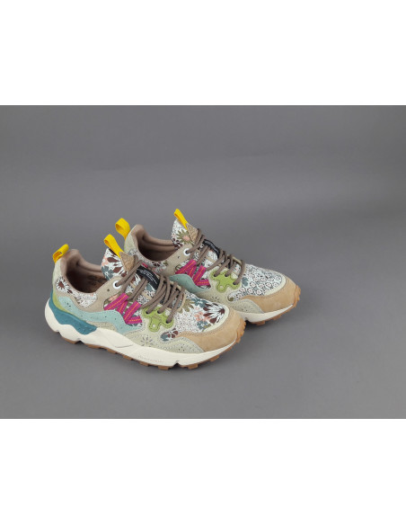 Flower Mountain \ Sneakers Donna Yamano 3 Camoscio Tela Ghiaccio Nude Prezzo 215,00