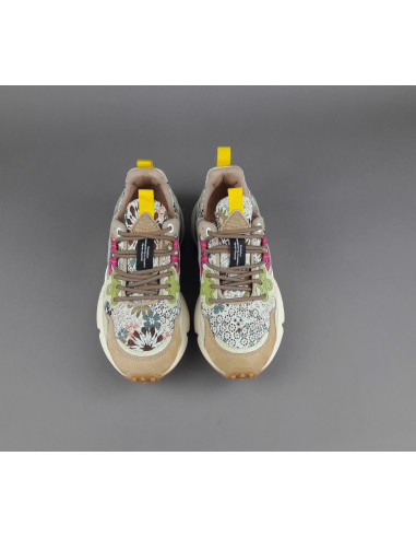 Flower Mountain \ Sneakers Donna Yamano 3 Camoscio Tela Ghiaccio Nude Prezzo 215,00