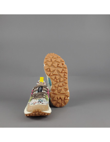 Flower Mountain \ Sneakers Donna Yamano 3 Camoscio Tela Ghiaccio Nude Prezzo 215,00