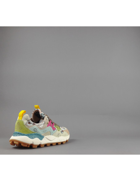 Flower Mountain \ Sneakers Donna Yamano 3 Camoscio Tela Ghiaccio Nude Prezzo 215,00