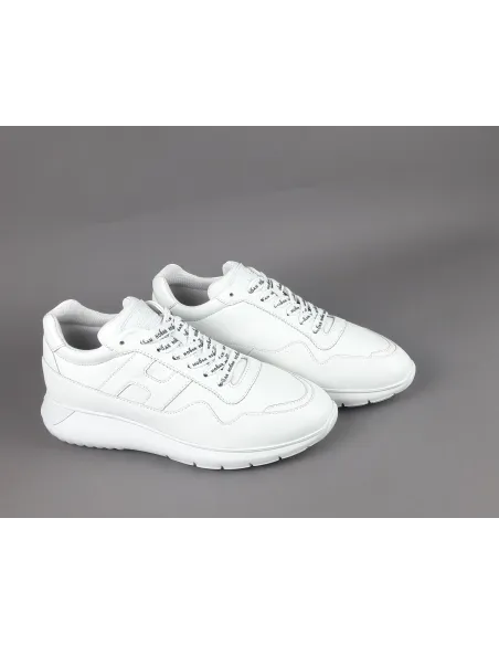 Hogan \ Interactive3 Uomo Pelle Nappa Bianco Prezzo 390,00