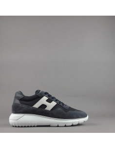 Hogan \ Interactive3 Uomo Camoscio Tela Blu Scuro Prezzo 390,00