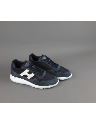 Hogan \ Interactive3 Uomo Camoscio Tela Blu Scuro Prezzo 390,00