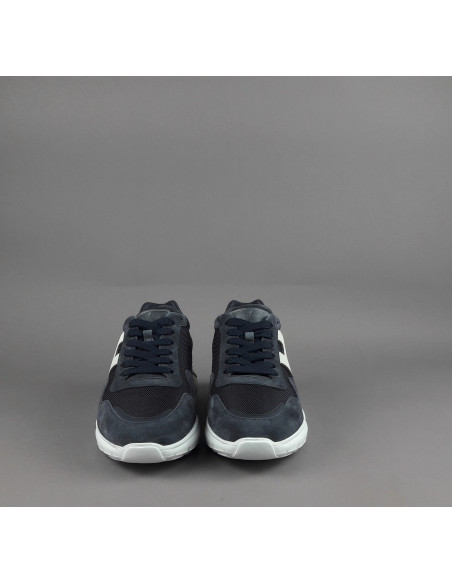 Hogan \ Interactive3 Uomo Camoscio Tela Blu Scuro Prezzo 390,00