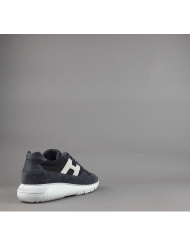 Hogan \ Interactive3 Uomo Camoscio Tela Blu Scuro Prezzo 390,00