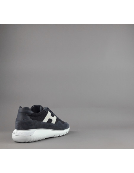 Hogan \ Interactive3 Uomo Camoscio Tela Blu Scuro Prezzo 390,00