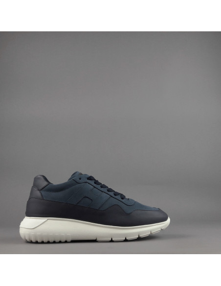 Hogan \ Interactive3 Uomo Pelle Nabuk Blu Scuro Prezzo 390,00